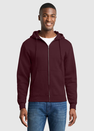 Port & Company Core Fleece Full-Zip Hooded Sweatshirt