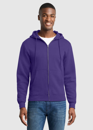 Port & Company Core Fleece Full-Zip Hooded Sweatshirt