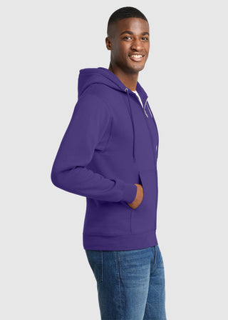 Port & Company Core Fleece Full-Zip Hooded Sweatshirt
