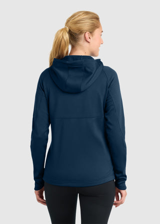 Sport Tek Women's Tech Fleece Ful Zip Hooded Jacket