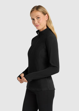 Port Authority Ladies Microfleece Quarter Zip Pullover