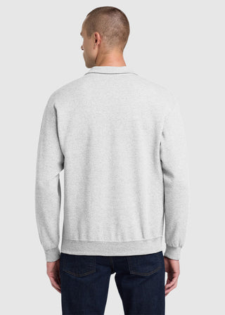 JERZEES NuBlend Men Quarter Zip Cadet Collar Sweatshirt