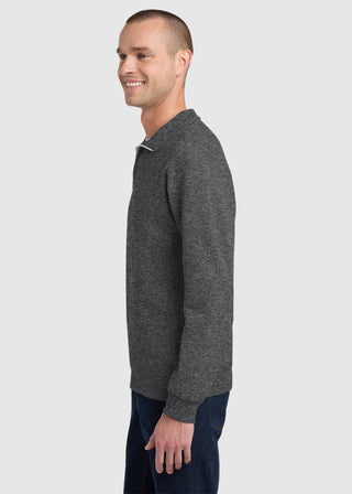 JERZEES NuBlend Men Quarter Zip Cadet Collar Sweatshirt