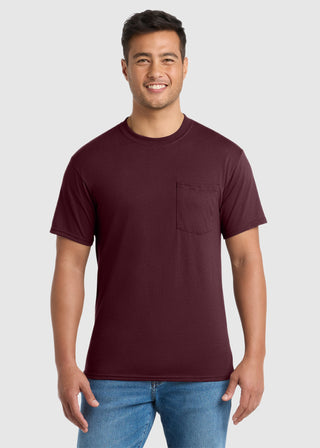 Port & Company Men's Core Blend Pocket Tee