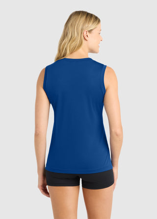 SportTek Ladies Sleeveless PosiCharge Competitor V Neck Tee