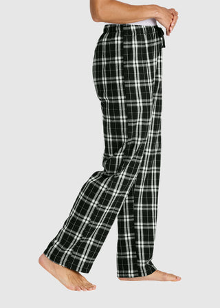 District Women's Flannel Plaid Pant