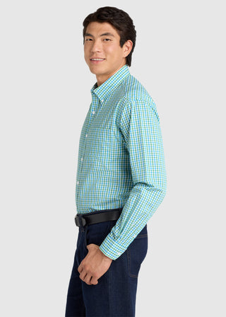 Port Authority Long Sleeve Gingham Easy Care Shirt