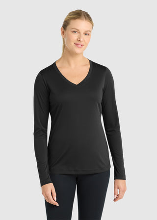 SportTek Women's PosiCharge Competitor V Neck Tee