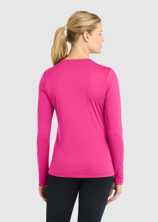 SportTek Women's PosiCharge Competitor V Neck Tee