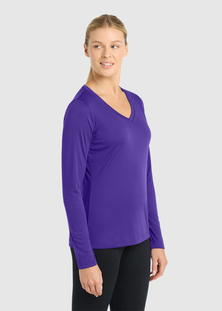 SportTek Women's PosiCharge Competitor V Neck Tee