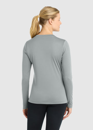 SportTek Women's PosiCharge Competitor V Neck Tee