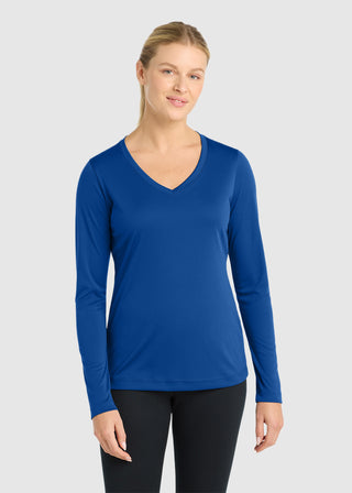 SportTek Women's PosiCharge Competitor V Neck Tee