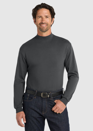 Port Authority Men Interlock Knit Mock Turtleneck