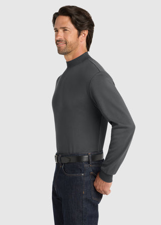 Port Authority Men Interlock Knit Mock Turtleneck