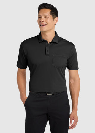 Port Authority Men Silk Touch Performance Pocket Polo
