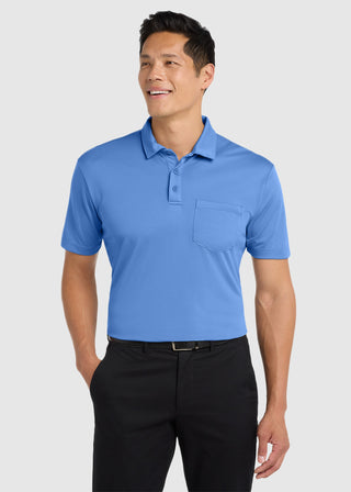 Port Authority Men Silk Touch Performance Pocket Polo