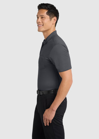 Port Authority Men Silk Touch Performance Pocket Polo