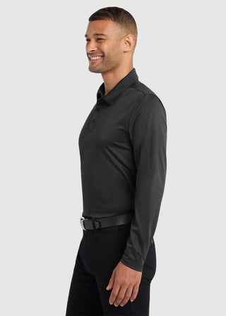 Port Authority Men's Silk Touch Performance Long Sleeve Polo