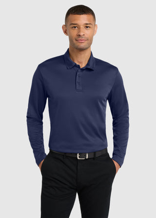Port Authority Men's Silk Touch Performance Long Sleeve Polo