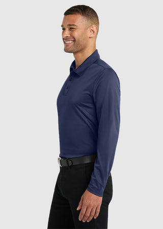 Port Authority Men's Silk Touch Performance Long Sleeve Polo