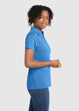 Sport-Tek  Ladies Heather Contender  Polo