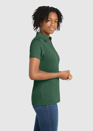 Sport-Tek  Ladies Heather Contender  Polo