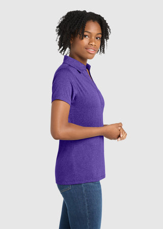 Sport-Tek  Ladies Heather Contender  Polo