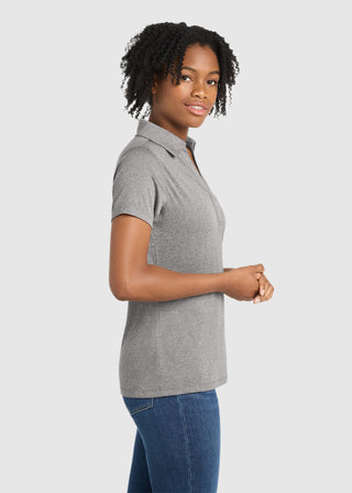 Sport-Tek  Ladies Heather Contender  Polo