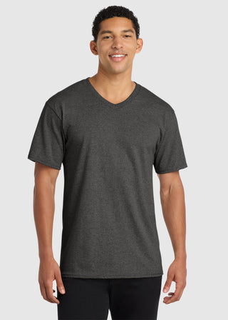 Port & Company Men's Core Cotton V-Neck Tee