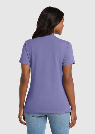 Port & Company Women's Core Cotton V-Neck Tee