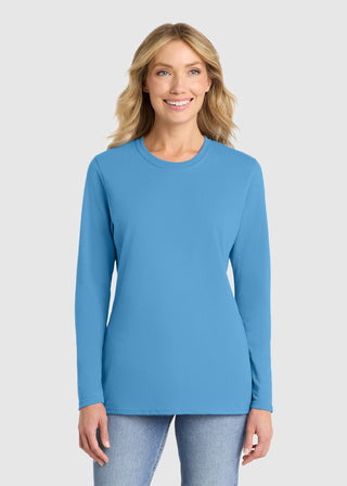 Port & Company Women's Long Sleeve Core Cotton Tee