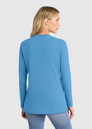 Port & Company Women's Long Sleeve Core Cotton Tee