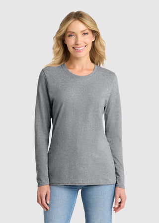 Port & Company Women's Long Sleeve Core Cotton Tee