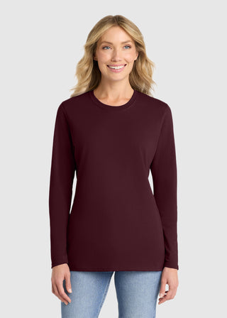 Port & Company Women's Long Sleeve Core Cotton Tee