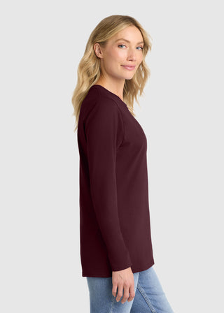 Port & Company Women's Long Sleeve Core Cotton Tee