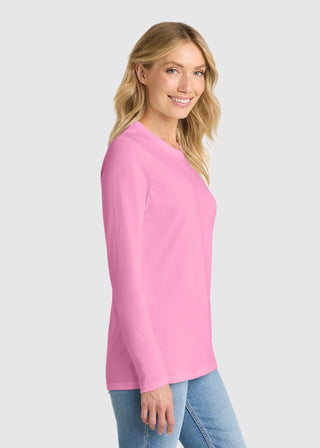 Port & Company Women's Long Sleeve Core Cotton Tee