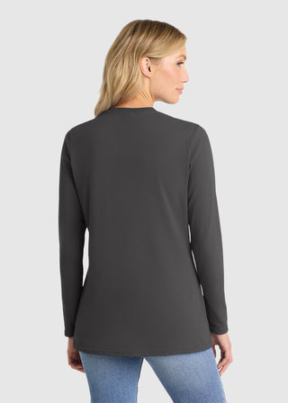 Port & Company Women's Long Sleeve Core Cotton Tee