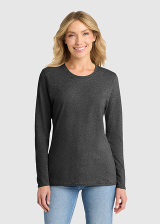 Port & Company Women's Long Sleeve Core Cotton Tee