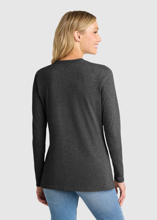 Port & Company Women's Long Sleeve Core Cotton Tee