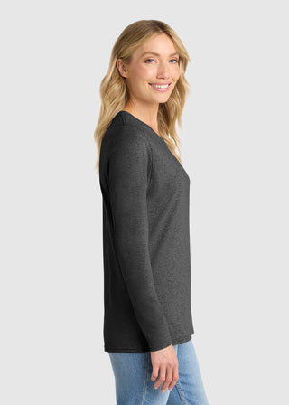Port & Company Women's Long Sleeve Core Cotton Tee