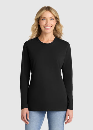 Port & Company Women's Long Sleeve Core Cotton Tee