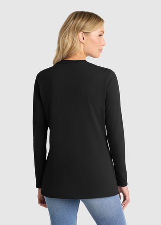 Port & Company Women's Long Sleeve Core Cotton Tee