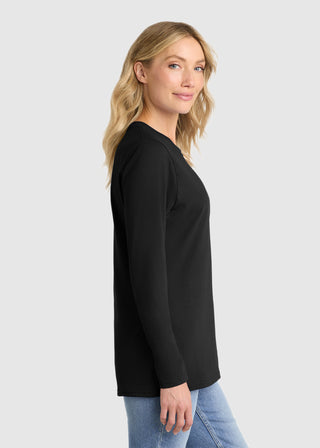 Port & Company Women's Long Sleeve Core Cotton Tee
