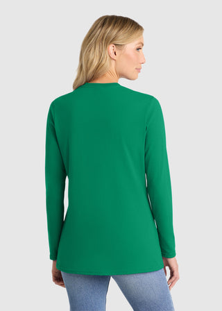 Port & Company Women's Long Sleeve Core Cotton Tee