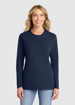 Port & Company Women's Long Sleeve Core Cotton Tee