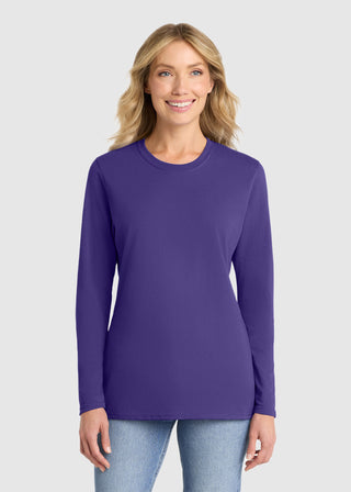 Port & Company Women's Long Sleeve Core Cotton Tee