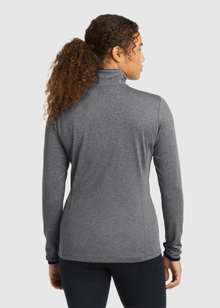 Sport-Tek Women's Sport-Wick Stretch Contrast Full-Zip Jacket