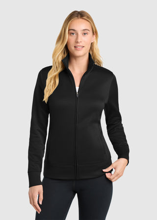 Sport-Tek Ladies Sport-Wick Fleece Full Zip Jacket