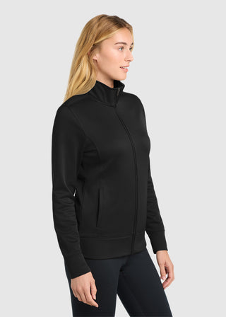 Sport-Tek Ladies Sport-Wick Fleece Full Zip Jacket