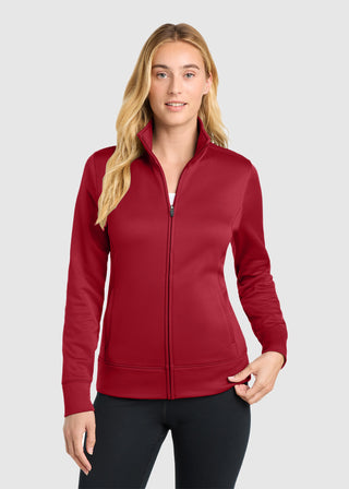 Sport-Tek Ladies Sport-Wick Fleece Full Zip Jacket